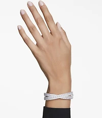 Swarovski Hyperbola Mixed Cut Stone Crystal Bangle Bracelet