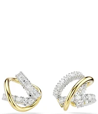 Swarovski Hyperbola Mixed Metal Ear Cuffs