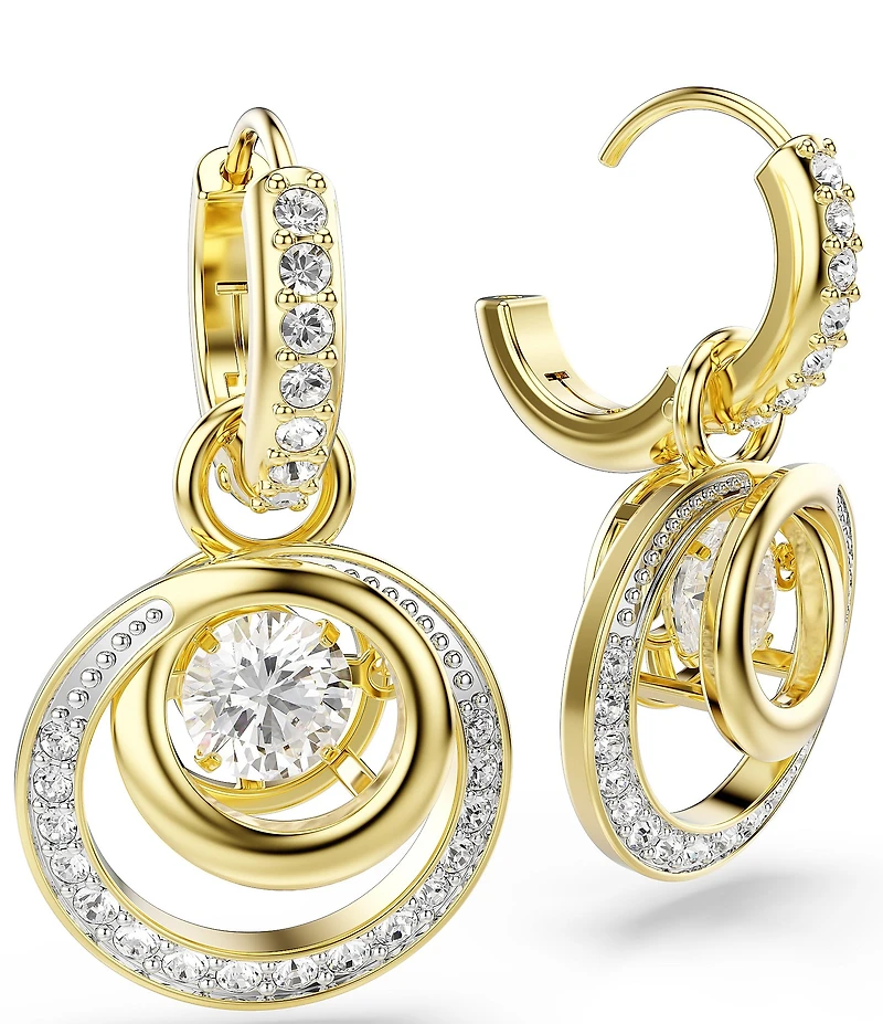 Swarovski Hyperbola Orbital Drop Earrings