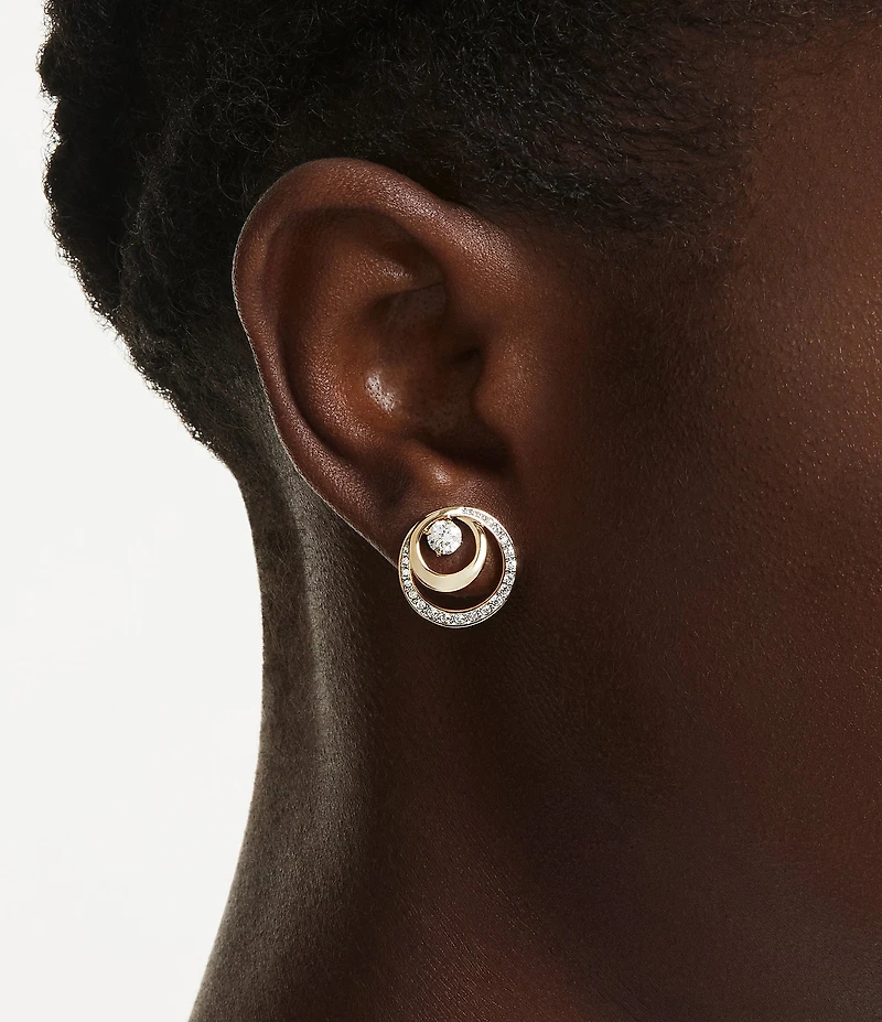 Swarovski Hyperbola Orbital Earrings