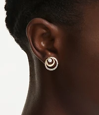 Swarovski Hyperbola Orbital Earrings