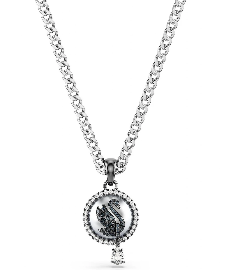 Swarovski Iconic Swan Short Pendant Necklace