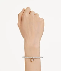 Swarovski Idyllia Mixed Cuts Heart Bangle Bracelet