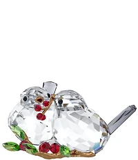 Swarovski Idyllia Bird Couple and Berries Crystal Figurine