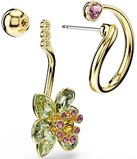 Swarovski Idyllia Blue Green Multi Drop Earrings