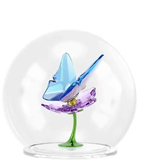 Swarovski Idyllia Collection Glass Ball Butterfly and Flower Figurine