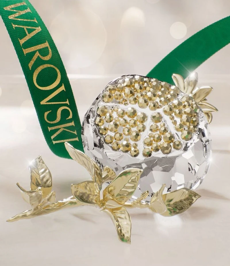 Swarovski Idyllia Crystal Pomegranate Figurine