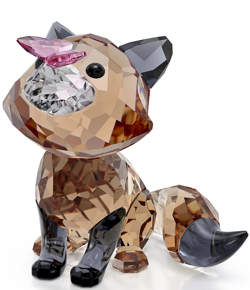 Swarovski Idyllia Fox and Butterfly Crystal Figurine