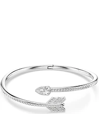 Swarovski Idyllia Mixed Cut Arrow Bangle Bracelet