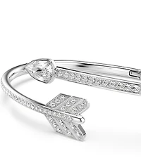 Swarovski Idyllia Mixed Cut Arrow Bangle Bracelet