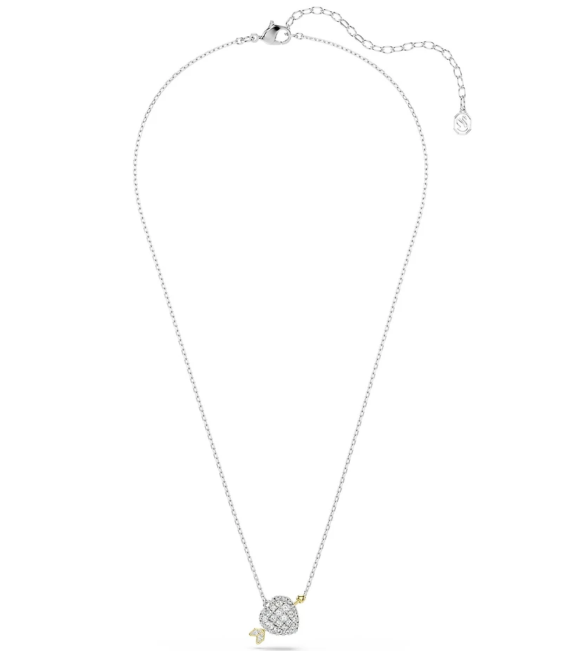 Swarovski Idyllia Mixed Cut Heart with Arrow Short Pendant Necklace