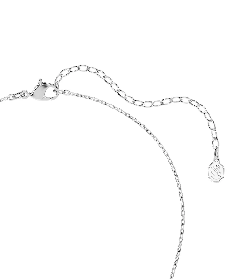 Swarovski Idyllia Mixed Cut Heart with Arrow Short Pendant Necklace