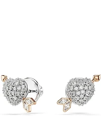 Swarovski Idyllia Mixed Cut Heart with Arrow Short Pendant Necklace & Stud Earring Set