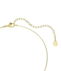 Swarovski Idyllia Mixed Cut Heart with Key Short Pendant Necklace