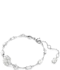 Swarovski Idyllia Mixed Cut Snowflake Line Bracelet