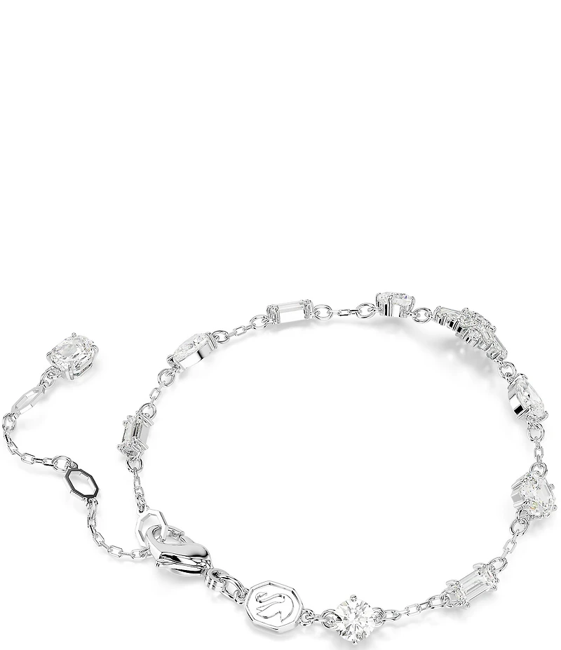 Swarovski Idyllia Mixed Cut Snowflake Line Bracelet