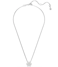 Swarovski Idyllia Mixed Cut Snowflake Short Pendant Necklace