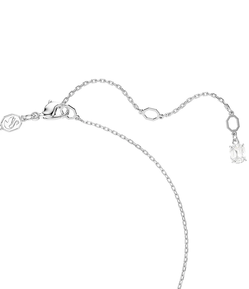 Swarovski Idyllia Mixed Cut Snowflake Short Pendant Necklace