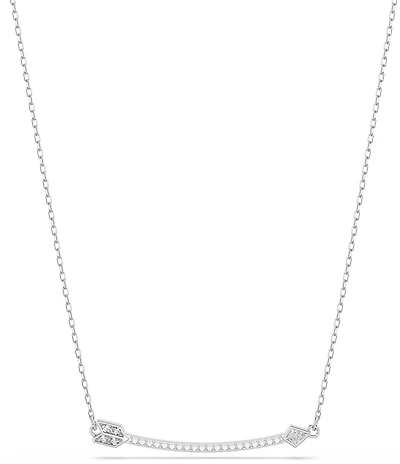 Swarovski Idyllia Mixed Cuts Arrow Short Pendant Necklace