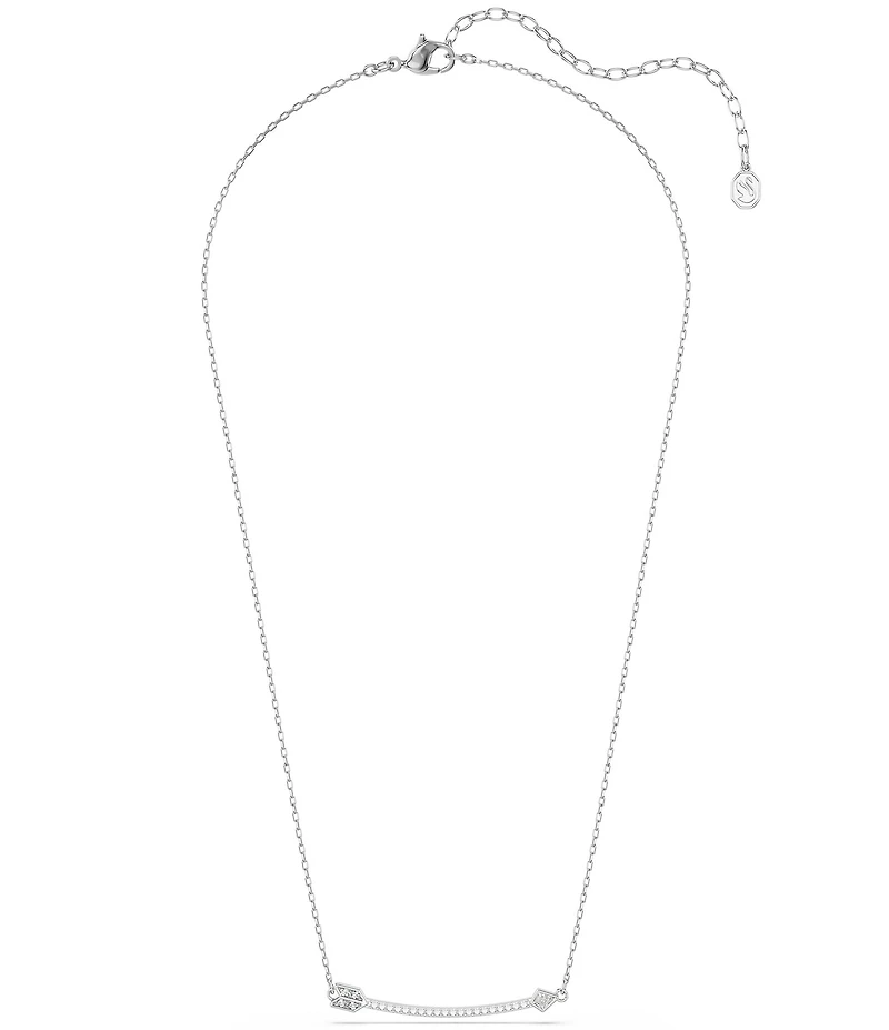 Swarovski Idyllia Mixed Cuts Arrow Short Pendant Necklace