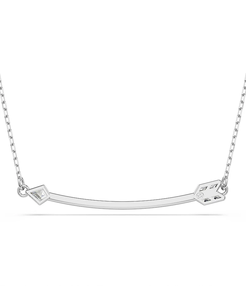 Swarovski Idyllia Mixed Cuts Arrow Short Pendant Necklace