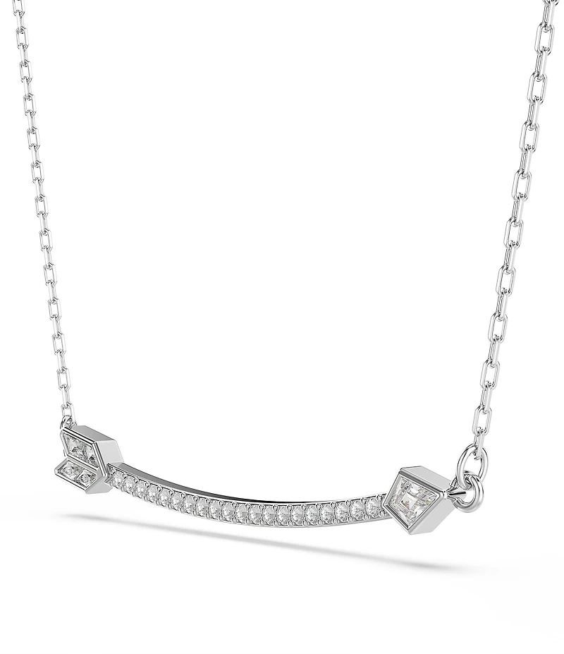 Swarovski Idyllia Mixed Cuts Arrow Short Pendant Necklace