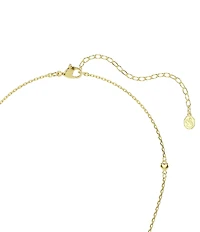 Swarovski Idyllia Mixed Cuts Crystal Reversible Heart Short Pendant Necklace