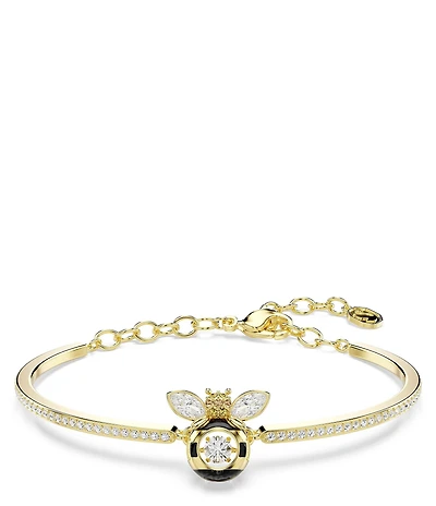 Swarovski Idyllia Multicolored Crystal Bee Bangle Bracelet