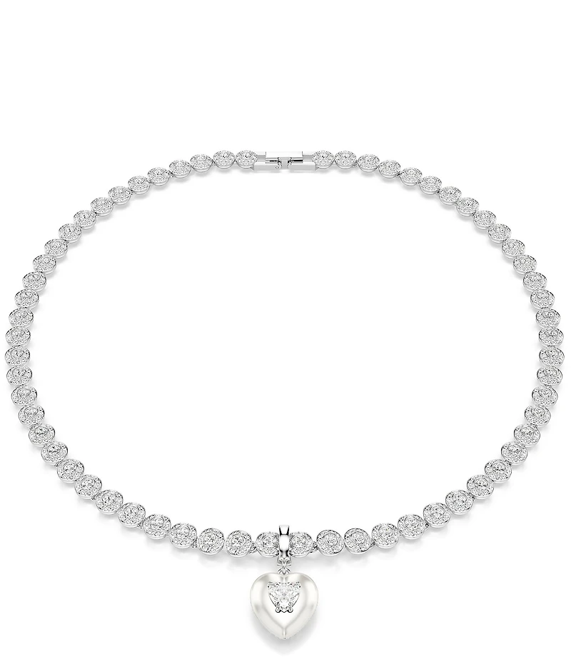 Swarovski Idyllia Pave Heart Charm