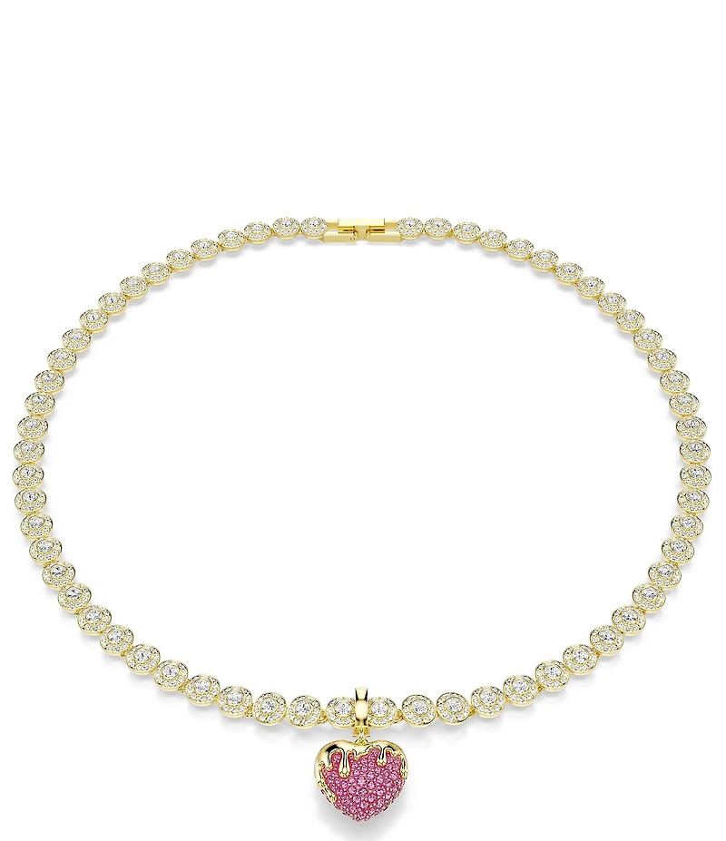 Swarovski Idyllia Pink Heart Charm