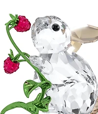 Swarovski Idyllia Rabbit and Raspberries Crystal Figurine