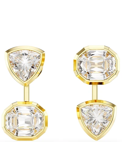 Swarovski Imber Asymmetrical Mixed Cut Ear Jacket Earrings