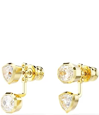 Swarovski Imber Asymmetrical Mixed Cut Ear Jacket Earrings