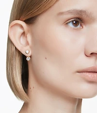 Swarovski Imber Asymmetrical Mixed Cut Ear Jacket Earrings