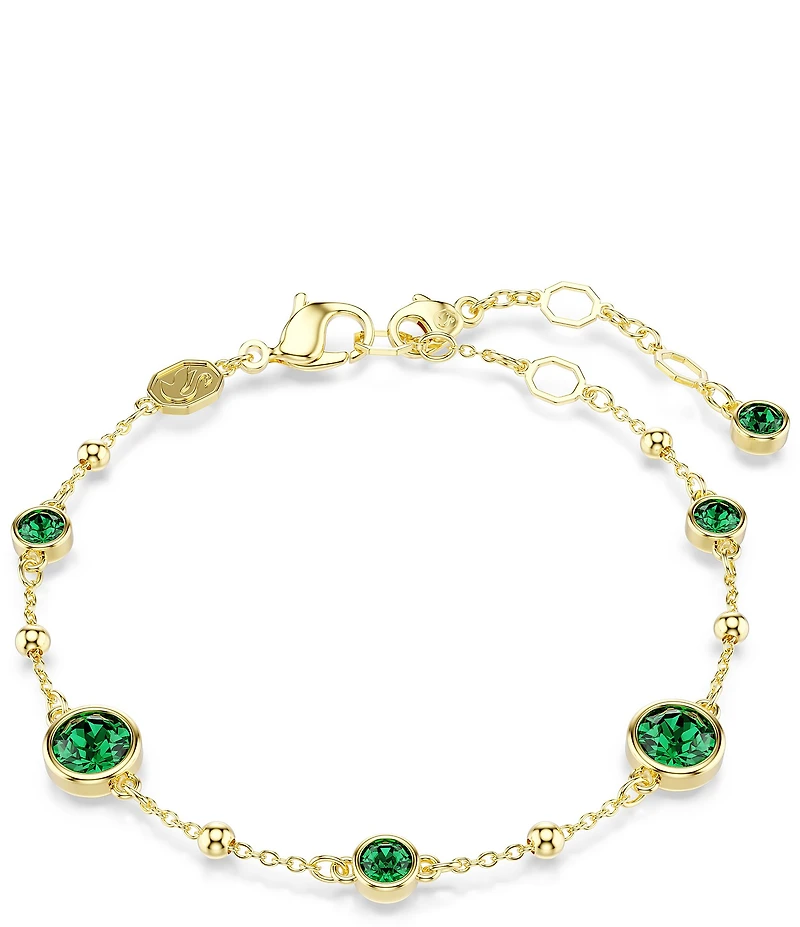 Swarovski Imber Round Cut Adjustable Line Bracelet