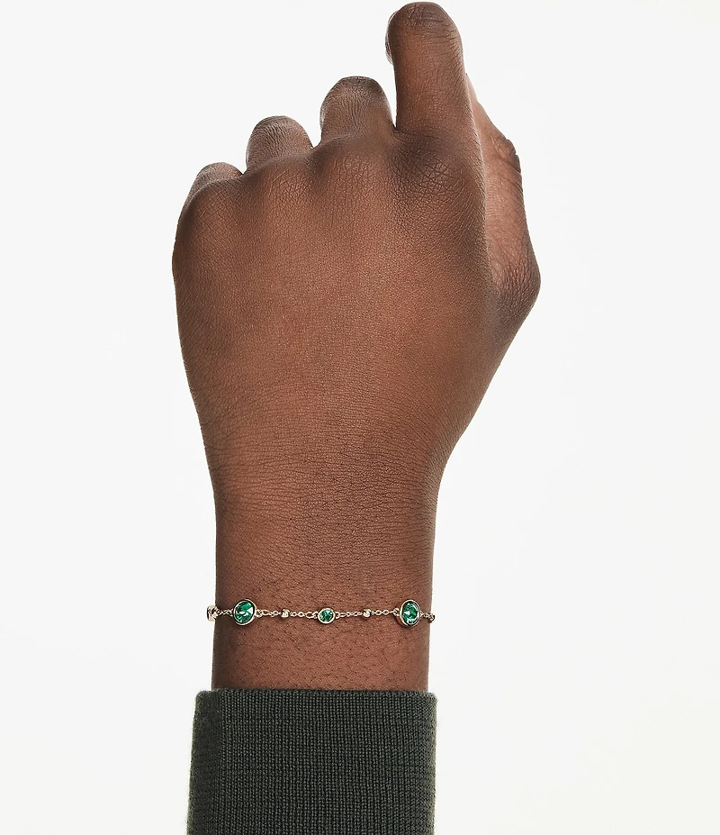 Swarovski Imber Round Cut Adjustable Line Bracelet