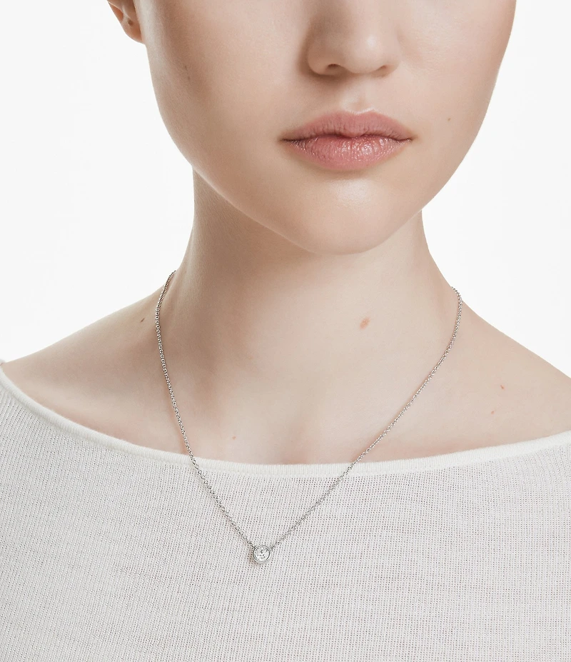 Swarovski Imber Short Round Crystal Pendant Necklace
