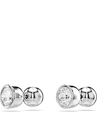 Swarovski Imber Silver Metal Stud Earrings