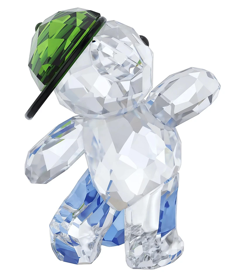 Swarovski Kris Bear Collection Goal Scorer Bear Figurine