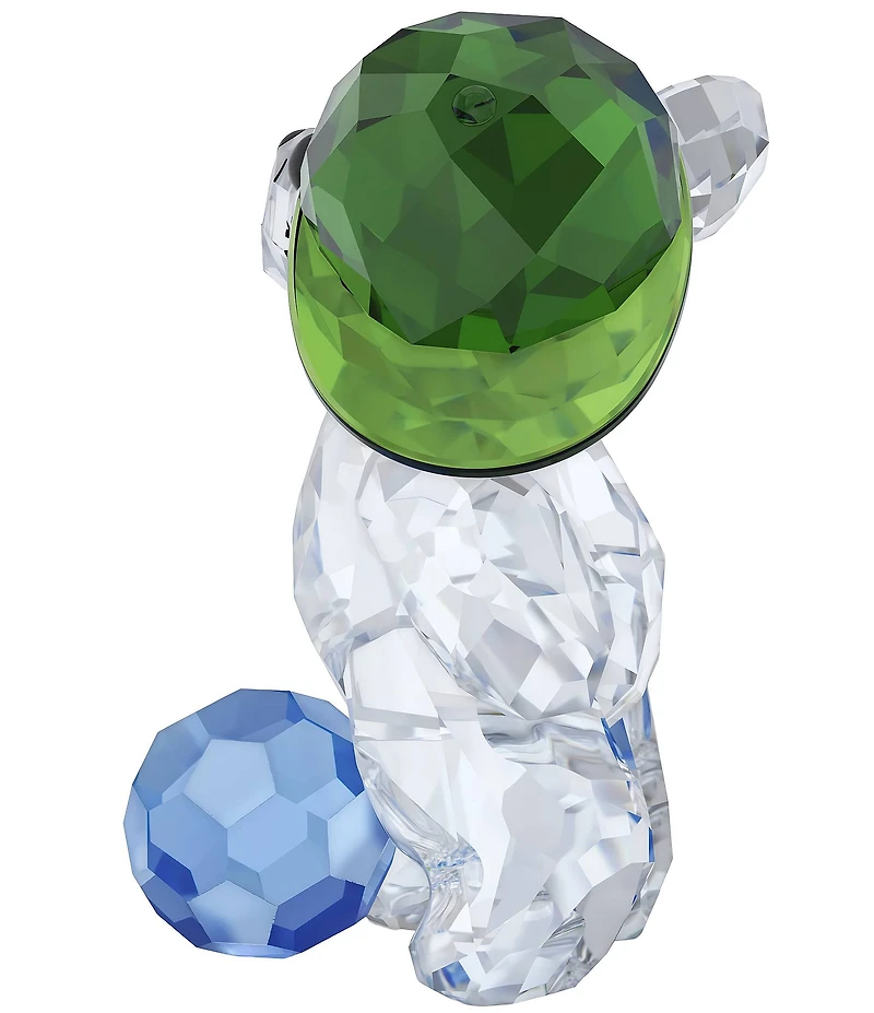 Swarovski Kris Bear Collection Goal Scorer Bear Figurine