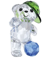 Swarovski Kris Bear Collection Goal Scorer Bear Figurine