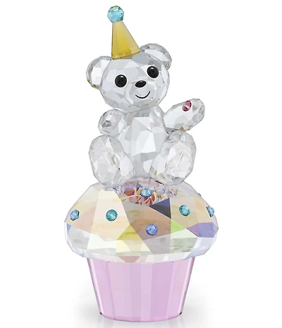Swarovski Kris Bear Collection Sweet Celebration Figurine