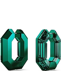 Swarovski Lucent Mini Crystal Hoop Earrings