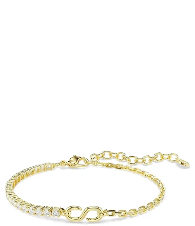 Swarovski Matrix CZ Chain Line Bracelet