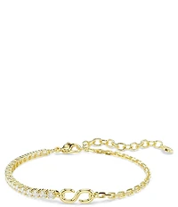 Swarovski Matrix CZ Chain Line Bracelet