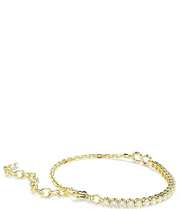 Swarovski Matrix CZ Chain Line Bracelet