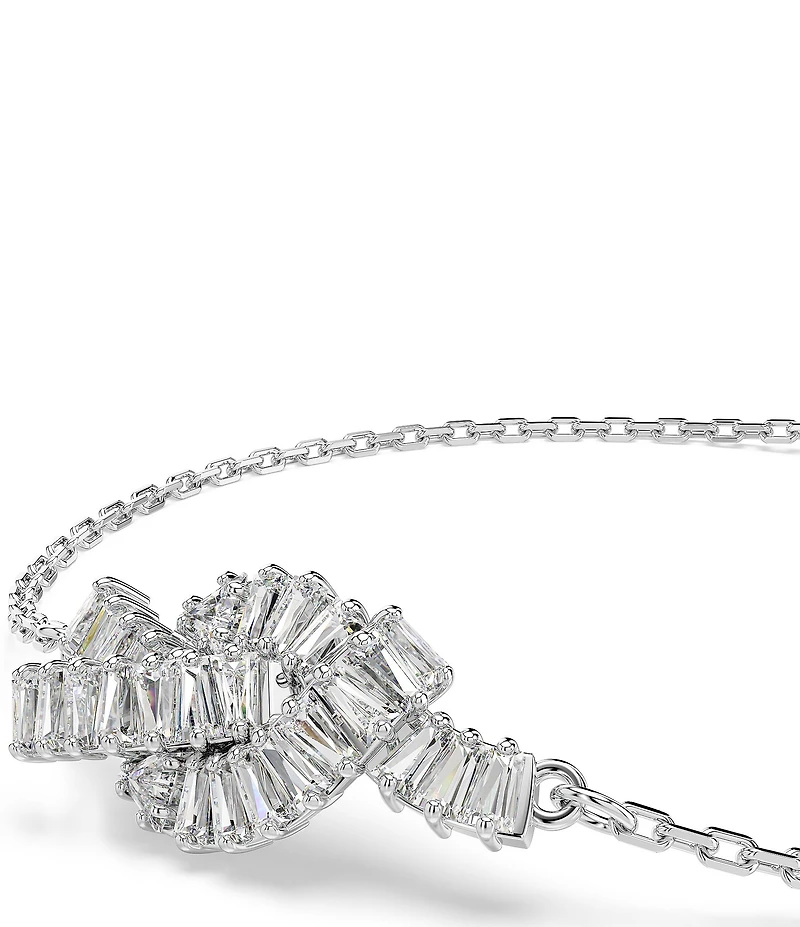 Swarovski Matrix Baguette Cut Knot Adjustable Bracelet