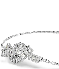 Swarovski Matrix Baguette Cut Knot Adjustable Bracelet