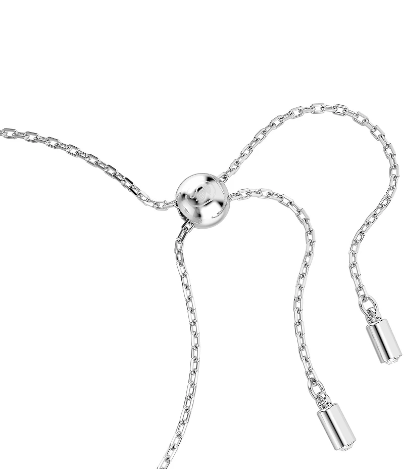 Swarovski Matrix Baguette Cut Knot Adjustable Bracelet