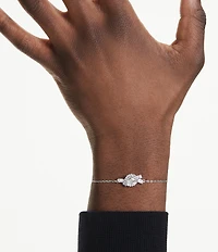 Swarovski Matrix Baguette Cut Knot Adjustable Bracelet